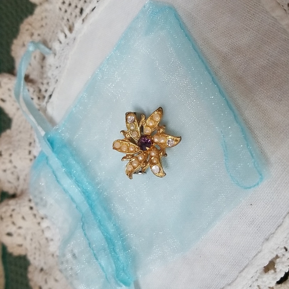 🌟RETRO MIXED GOLD BROOCH